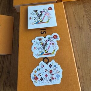Louis Vuitton x Takashi Murakami 20th Anniversary Sticker Pack of 2